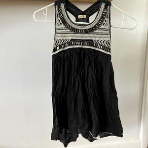 Hollister Beaded Tank Top Blouse